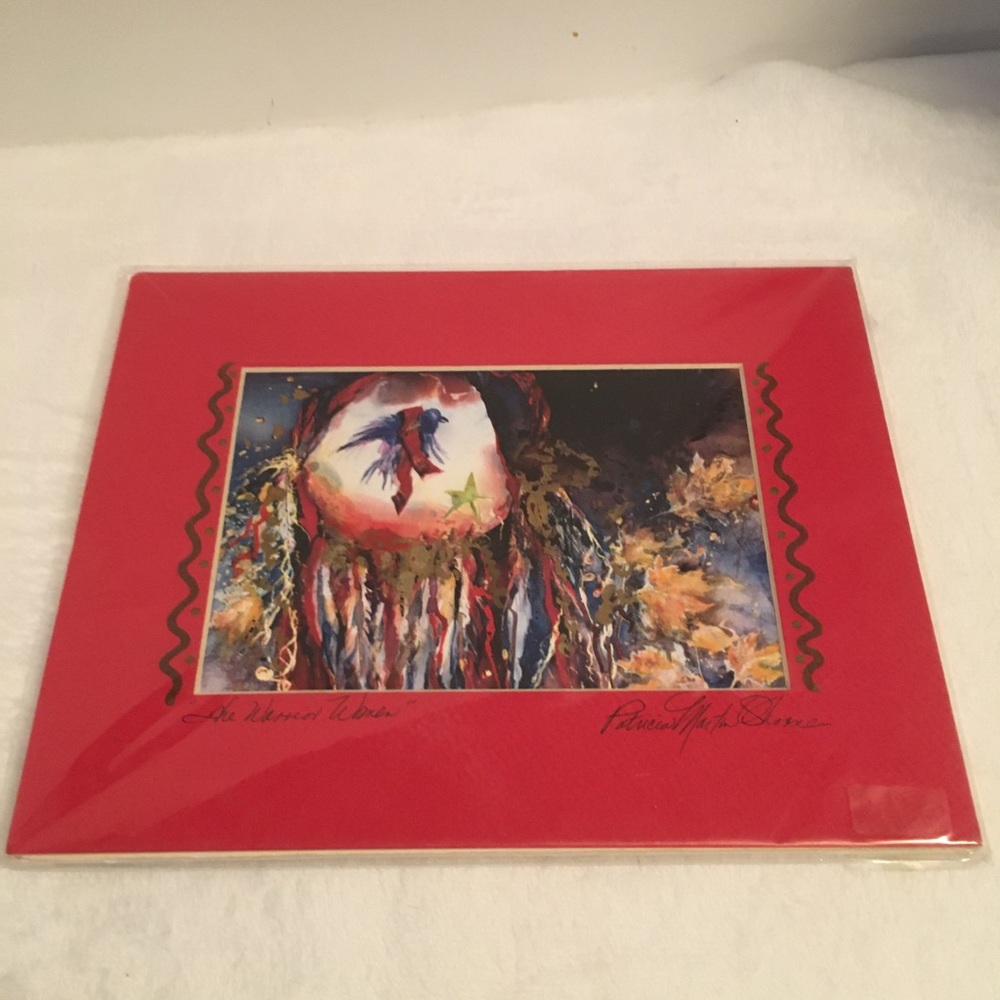 Patricia Martin Osborne painting The Warrior Woman